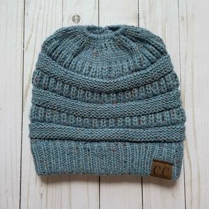 CC Beanie blue and multi color